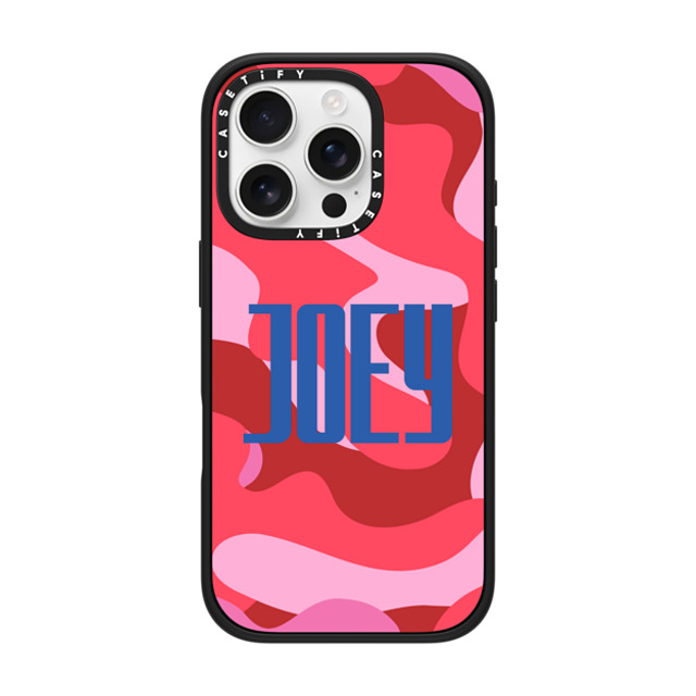 CASETiFY iPhone 16 Pro Case Matte Black Impact Case Custom Case - JOEY CASETiFY iPhone 16 Pro Case Matte Black Impact Case Custom Case - JOEY