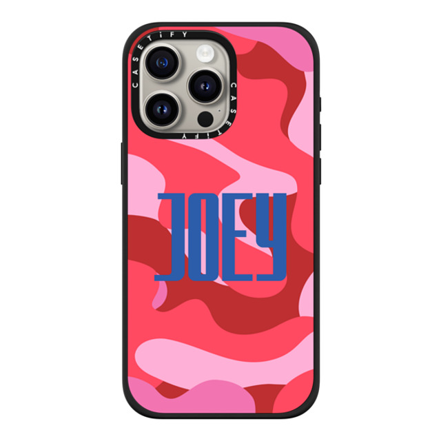 CASETiFY iPhone 15 Pro Max Case Matte Black Impact Case MagSafe Compatible Custom Case - JOEY CASETiFY iPhone 15 Pro Max Case Matte Black Impact Case MagSafe Compatible Custom Case - JOEY