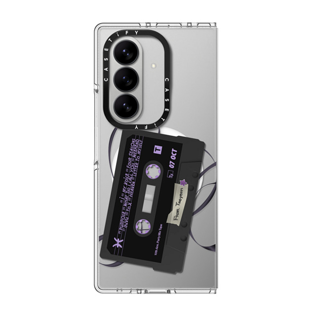 CASETiFY Galaxy Z Fold7 P[X NA }Olbg CpNgP[X TAEYEON Playlist Case taeyeon Halloween