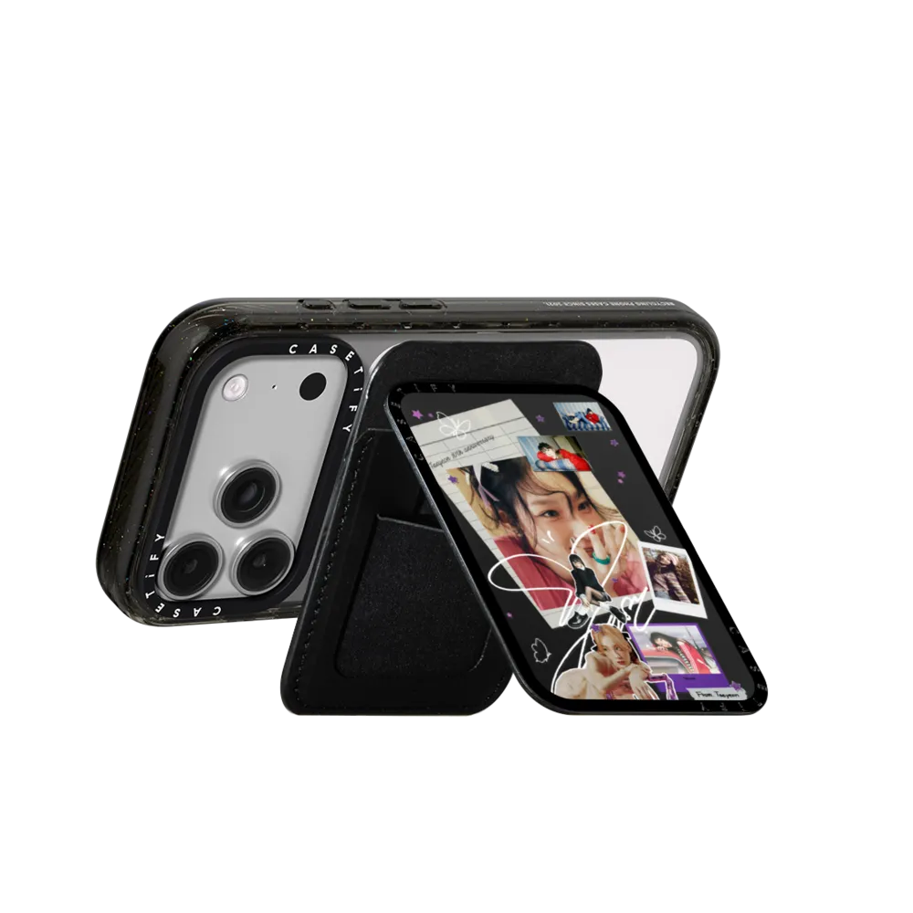Snappy™ Cardholder Stand MagSafe Compatible - TAEYEON Photo Collage Snappy Cardholder Stand