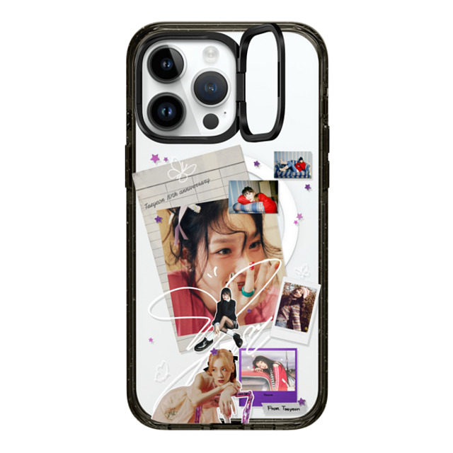 CASETiFY iPhone 14 Pro Max P[X ubN CpNgOX^hP[X MagSafeΉ Polaroid,Fine Art Fine Art,Polaroid,Portraiture TAEYEON Photo Coll