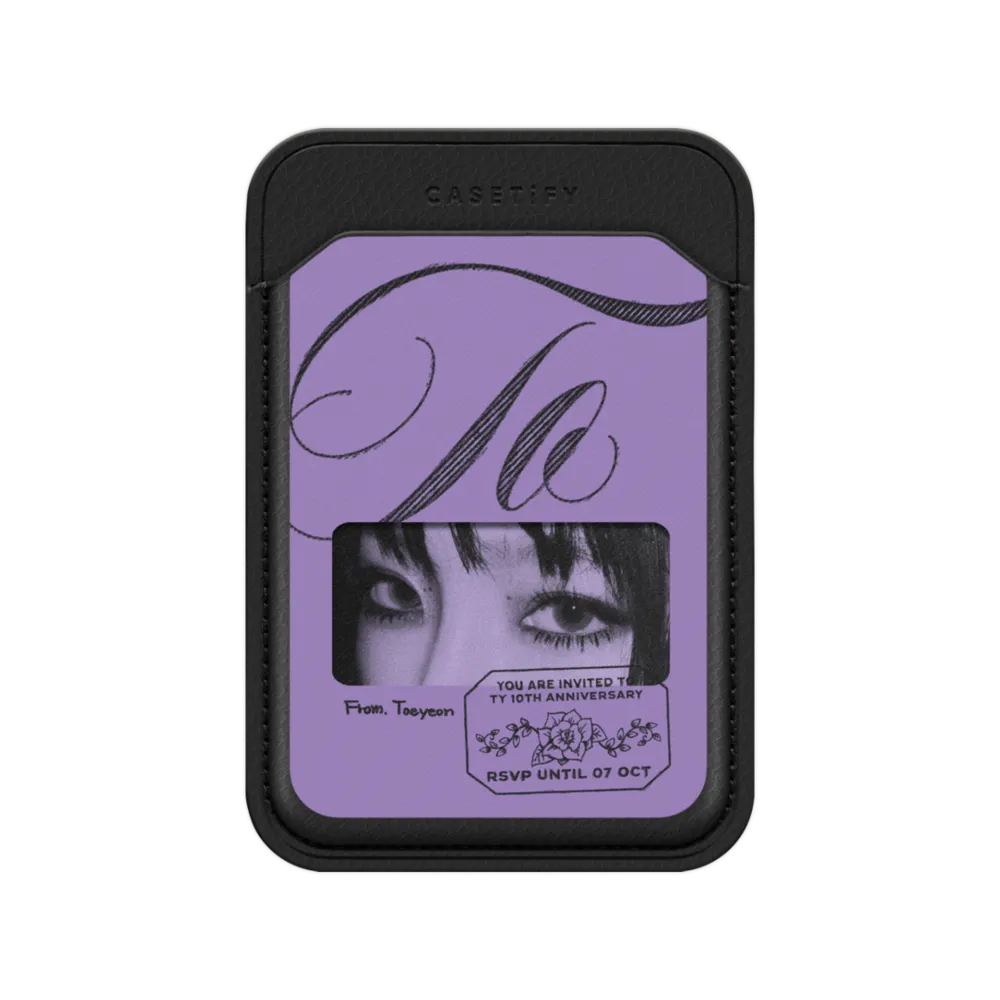 Snappy™ BioVeg Wallet MagSafe Compatible - TAEYEON RSVP Magsafe Wallet