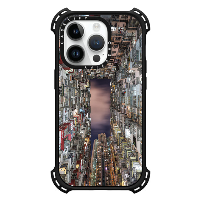 Timmy Lo x CASETiFY iPhone 14 Pro Case Matte Black バウンスケース Monster Building by Timmy Lo Timmy Lo x CASETiFY iPhone 14 Pro Case Matte Black バウンスケース Monster Building by Timmy Lo