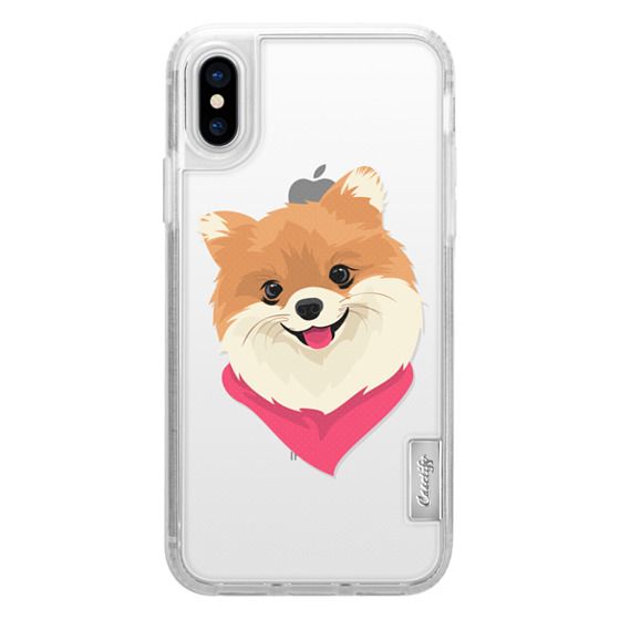 Cute Pomeranian Dog Clear Case for Dog Lovers – CASETiFY