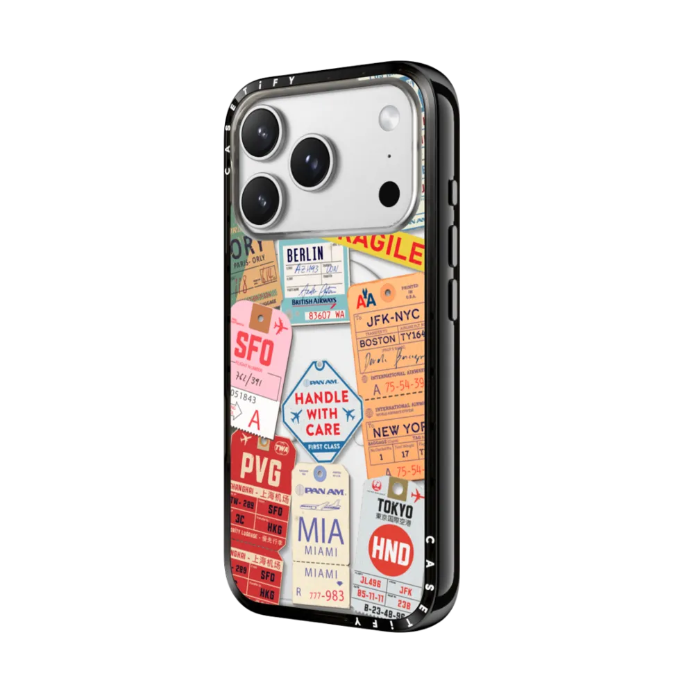 Compact iPhone 17 Pro Max Case MagSafe Compatible - AirTags