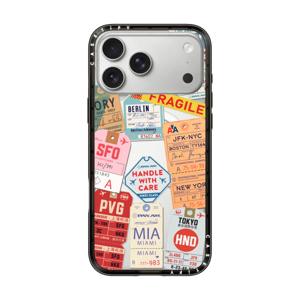 Compact iPhone 17 Pro Max Case MagSafe Compatible - AirTags