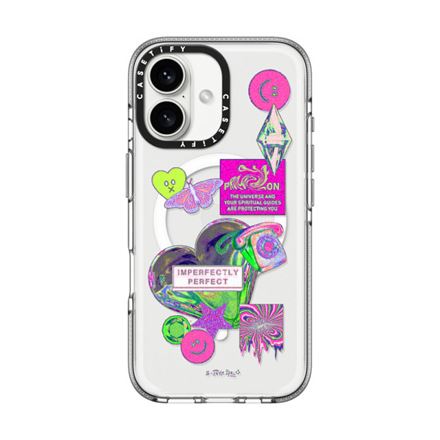A Subtle Space x CASETiFY iPhone 16 Case Sticker,Heart Clear Clear Case MagSafe Compatible Perfect? by A Subtle Space Mother's Day A Subtle Space x CASETiFY iPhone 16 Case Sticker,Heart Clear Clear Case MagSafe Compatible Perfect? by A Subtle Space Mother's Day
