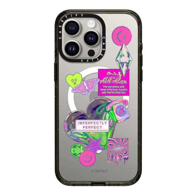 A Subtle Space x CASETiFY iPhone 15 Pro Max ケース Sticker,Heart ブラック インパクトケース MagSafe対応 Perfect? by A Subtle Space Father's Day A Subtle Space x CASETiFY iPhone 15 Pro Max ケース Sticker,Heart ブラック インパクトケース MagSafe対応 Perfect? by A Subtle Space Father's Day