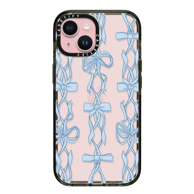 Shayla Bond x CASETiFY iPhone 15 ケース ブラック インパクトケース Ribbon Play