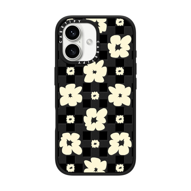 Shayla Bond x CASETiFY iPhone 16 ケース Floral,Pattern マットブラック インパクトケース MagSafe対応 Floral Gridlock Father's Day Shayla Bond x CASETiFY iPhone 16 ケース Floral,Pattern マットブラック インパクトケース MagSafe対応 Floral Gridlock Father's Day