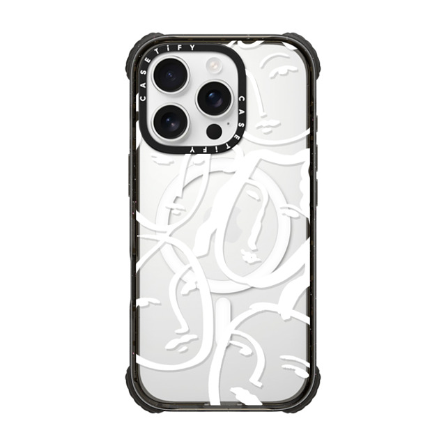 Shayla Bond x CASETiFY iPhone 16 Pro Case Line Art,Monochrome Black ウルトラ インパクトケース MagSafe 対応 Liney Ladies White Father's Day Shayla Bond x CASETiFY iPhone 16 Pro Case Line Art,Monochrome Black ウルトラ インパクトケース MagSafe 対応 Liney Ladies White Father's Day