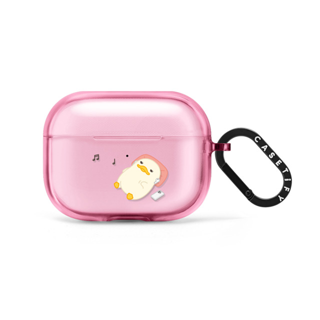 DUCKOO x CASETiFY AirPods Pro 2 Cartoon Pink Fizz インパクトケース LISTENING DUCKOO Halloween DUCKOO x CASETiFY AirPods Pro 2 Cartoon Pink Fizz インパクトケース LISTENING DUCKOO Halloween