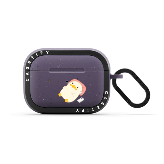 DUCKOO x CASETiFY AirPods Pro 2 Cartoon Matte Deep Purple バウンス ケース LISTENING DUCKOO Father's Day DUCKOO x CASETiFY AirPods Pro 2 Cartoon Matte Deep Purple バウンス ケース LISTENING DUCKOO Father's Day