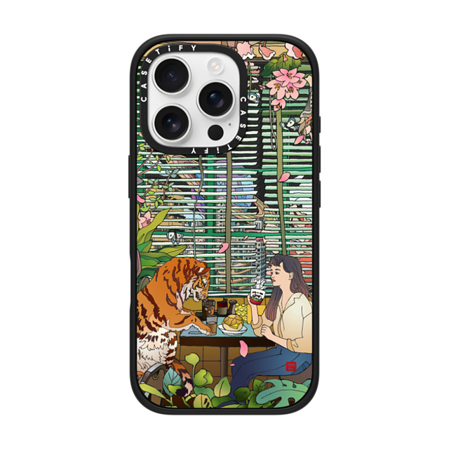 Vivian Ho x CASETiFY iPhone 16 Pro ケース マットブラック インパクトケース Vivian Ho - I miss us.