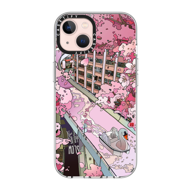 Vivian Ho x CASETiFY iPhone 13 ケース クリア クリア ケース MagSafe対応 Vivian Ho - Sakura Dream