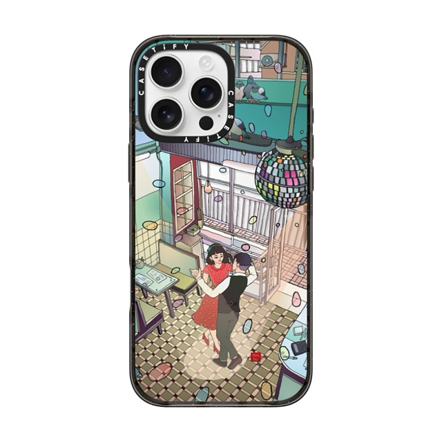 Vivian Ho x CASETiFY iPhone 16 Pro Max ケース Love,Fine Art ブラック インパクトケース Vivian Ho - Cha Cha Father's Day Vivian Ho x CASETiFY iPhone 16 Pro Max ケース Love,Fine Art ブラック インパクトケース Vivian Ho - Cha Cha Father's Day