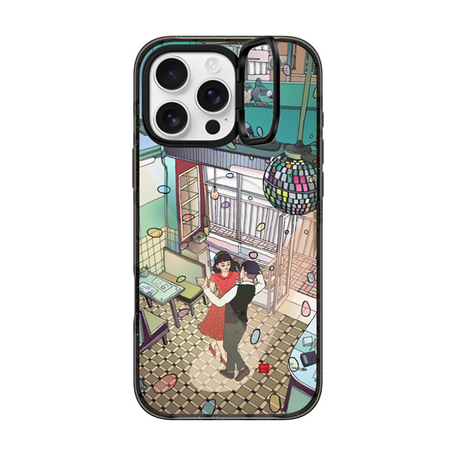 Vivian Ho x CASETiFY iPhone 16 Pro Max ケース Love,Fine Art ブラック インパクトリングスタンドケース MagSafe対応 Vivian Ho - Cha Cha Father's Day Vivian Ho x CASETiFY iPhone 16 Pro Max ケース Love,Fine Art ブラック インパクトリングスタンドケース MagSafe対応 Vivian Ho - Cha Cha Father's Day