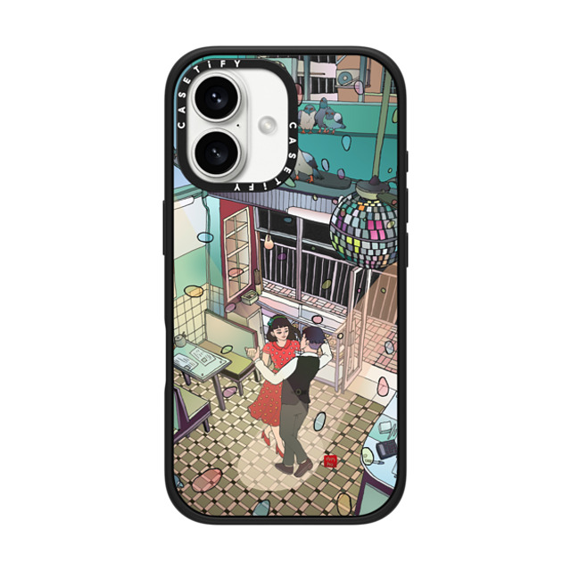 Vivian Ho x CASETiFY iPhone 16 Case Love,Fine Art Matte Black Impact Case MagSafe Compatible Vivian Ho - Cha Cha Father's Day Vivian Ho x CASETiFY iPhone 16 Case Love,Fine Art Matte Black Impact Case MagSafe Compatible Vivian Ho - Cha Cha Father's Day