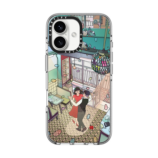Vivian Ho x CASETiFY iPhone 16 ケース Love,Fine Art クリア クリア ケース MagSafe対応 Vivian Ho - Cha Cha Father's Day Vivian Ho x CASETiFY iPhone 16 ケース Love,Fine Art クリア クリア ケース MagSafe対応 Vivian Ho - Cha Cha Father's Day