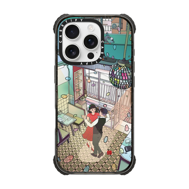Vivian Ho x CASETiFY iPhone 16 Pro ケース Love,Fine Art ブラック ウルトラ インパクトケース MagSafe 対応 Vivian Ho - Cha Cha Back to School Vivian Ho x CASETiFY iPhone 16 Pro ケース Love,Fine Art ブラック ウルトラ インパクトケース MagSafe 対応 Vivian Ho - Cha Cha Back to School