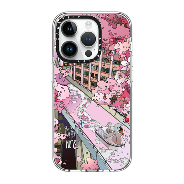 Vivian Ho x CASETiFY iPhone 14 Pro ケース クリア クリア ケース MagSafe対応 Vivian Ho - Sakura Dream