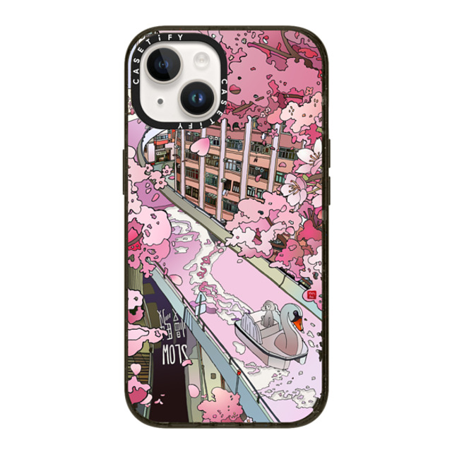 Vivian Ho x CASETiFY iPhone 14 ケース ブラック インパクトケース Vivian Ho - Sakura Dream