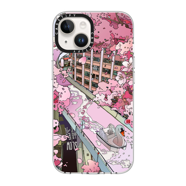 Vivian Ho x CASETiFY iPhone 14 Case Clear Clear Case MagSafe Compatible Vivian Ho - Sakura Dream Vivian Ho x CASETiFY iPhone 14 Case Clear Clear Case MagSafe Compatible Vivian Ho - Sakura Dream