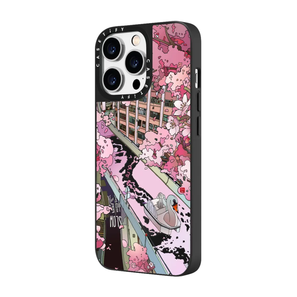 Mirror iPhone 14 Pro Max Case MagSafe Compatible - Vivian Ho -  Sakura Dream
