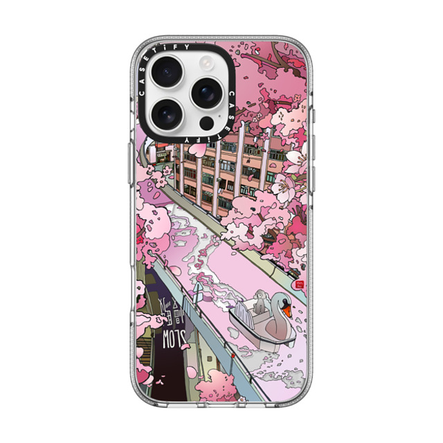 Vivian Ho x CASETiFY iPhone 16 Pro Max ケース クリア クリア ケース MagSafe対応 Vivian Ho - Sakura Dream