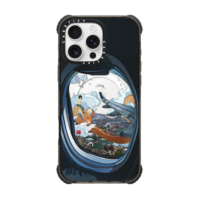 Vivian Ho x CASETiFY iPhone 16 Pro Max ケース Cartoon,Cloud ブラック ウルトラ インパクトケース MagSafe 対応 Vivian Ho - Hello Goodbye Father's Day Vivian Ho x CASETiFY iPhone 16 Pro Max ケース Cartoon,Cloud ブラック ウルトラ インパクトケース MagSafe 対応 Vivian Ho - Hello Goodbye Father's Day