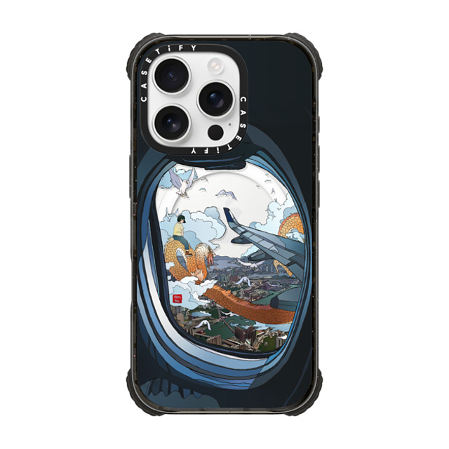 Vivian Ho x CASETiFY iPhone 16 Pro Case Black ウルトラ インパクトケース MagSafe 対応 Vivian Ho - Hello Goodbye Vivian Ho x CASETiFY iPhone 16 Pro Case Black ウルトラ インパクトケース MagSafe 対応 Vivian Ho - Hello Goodbye