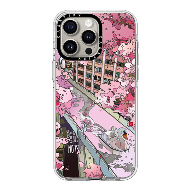 Vivian Ho x CASETiFY iPhone 15 Pro Max ケース クリア クリア ケース MagSafe対応 Vivian Ho - Sakura Dream