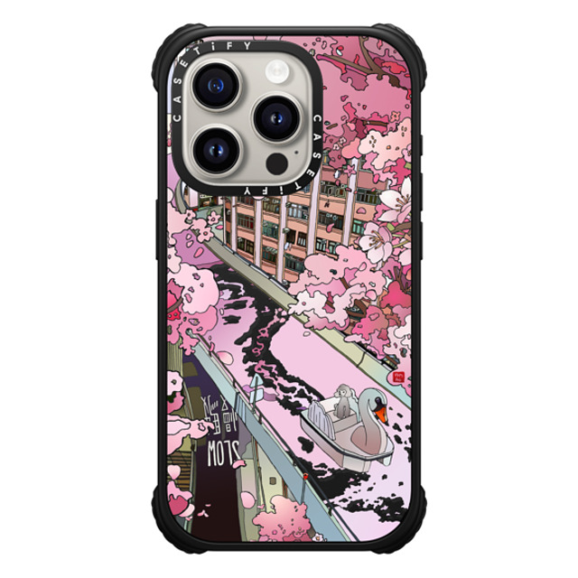 Vivian Ho x CASETiFY iPhone 15 Pro Case Floral,Anime マットブラック ウルトラ インパクトケース MagSafe 対応 Vivian Ho - Sakura Dream Mother's Day Vivian Ho x CASETiFY iPhone 15 Pro Case Floral,Anime マットブラック ウルトラ インパクトケース MagSafe 対応 Vivian Ho - Sakura Dream Mother's Day