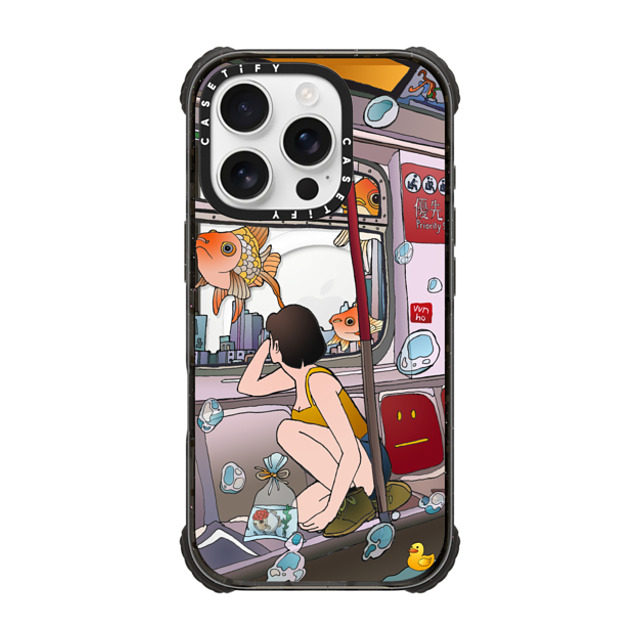 Vivian Ho x CASETiFY iPhone 16 Pro Case Black ウルトラ インパクトケース MagSafe 対応 Vivian Ho - Wish you were here Vivian Ho x CASETiFY iPhone 16 Pro Case Black ウルトラ インパクトケース MagSafe 対応 Vivian Ho - Wish you were here