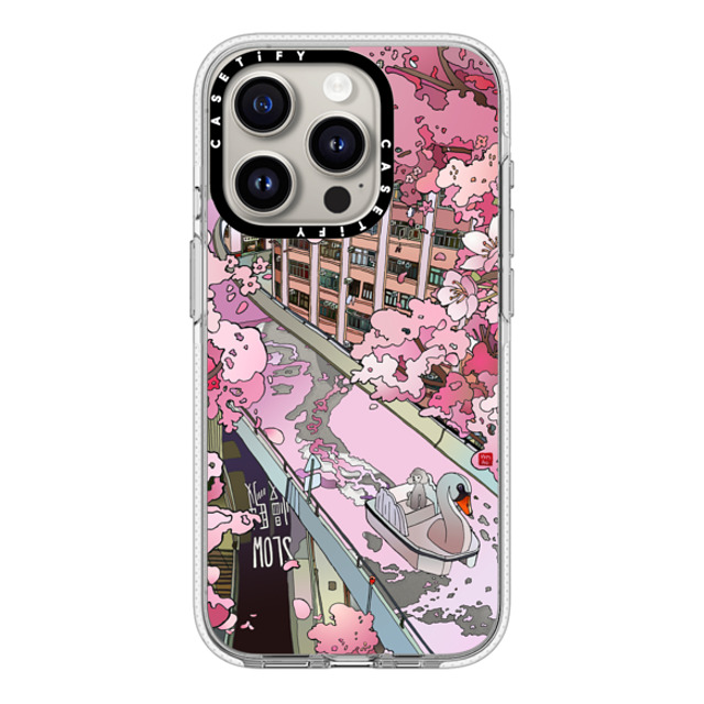 Vivian Ho x CASETiFY iPhone 15 Pro ケース クリア クリア ケース MagSafe対応 Vivian Ho - Sakura Dream