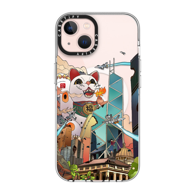 Vivian Ho x CASETiFY iPhone 13 ケース クリア クリア ケース MagSafe対応 Vivian Ho - GodziMeow