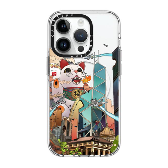 Vivian Ho x CASETiFY iPhone 14 Pro ケース クリア クリア ケース MagSafe対応 Vivian Ho - GodziMeow