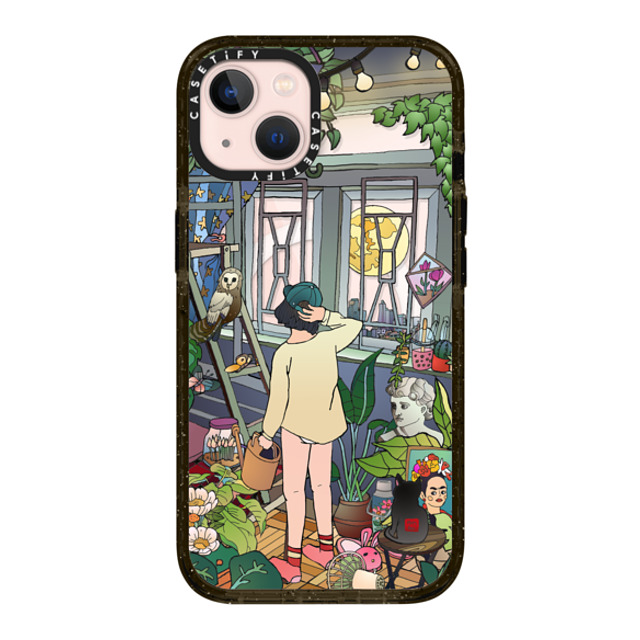 Vivian Ho x CASETiFY iPhone 13 ケース ブラック インパクトケース MagSafe対応 Vivian Ho - Home Garden