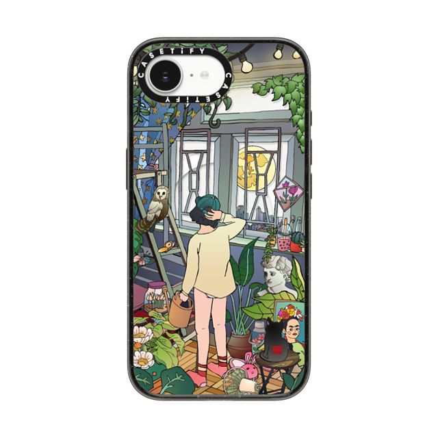 Vivian Ho x CASETiFY iPhone 16e Case Floral,Animal Black Impact Case MagSafe Compatible Vivian Ho - Home Garden Back to School Vivian Ho x CASETiFY iPhone 16e Case Floral,Animal Black Impact Case MagSafe Compatible Vivian Ho - Home Garden Back to School