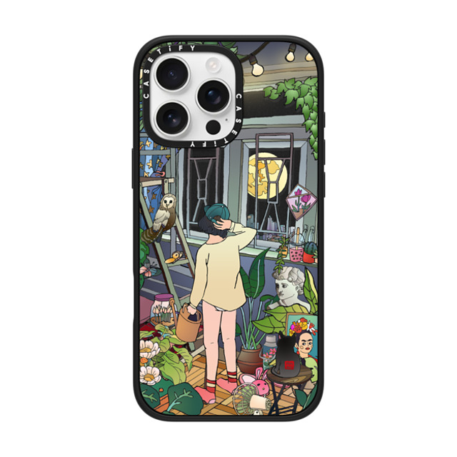 Vivian Ho x CASETiFY iPhone 16 Pro Max ケース マットブラック インパクトケース MagSafe対応 Vivian Ho - Home Garden