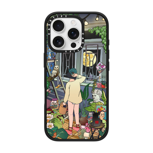 Vivian Ho x CASETiFY iPhone 16 Pro ケース マットブラック インパクトケース MagSafe対応 Vivian Ho - Home Garden