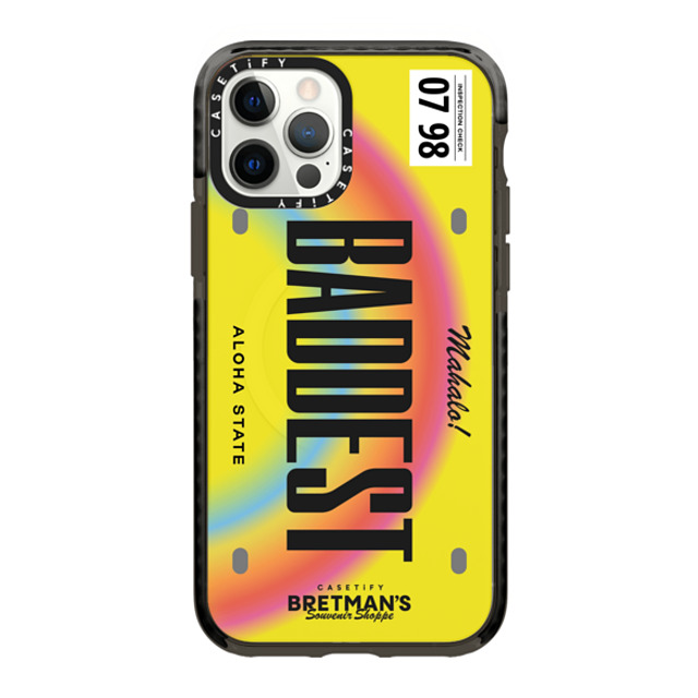 CASETiFY iPhone 12 Pro ケース ブラック インパクトケース MagSafe対応 Baddest License Phone Case bretman rock Back to School CASETiFY iPhone 12 Pro ケース ブラック インパクトケース MagSafe対応 Baddest License Phone Case bretman rock Back to School