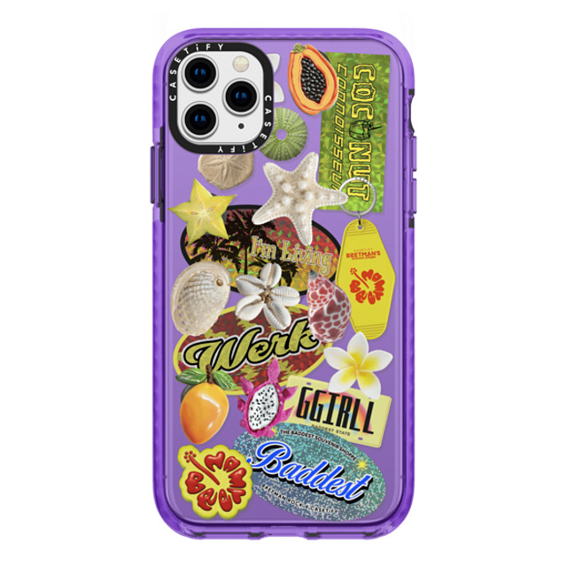 CASETiFY iPhone 11 Pro Max ケース Dark Purple インパクトケース Baddest Souvenir Shoppe Collector's Phone Case bretman rock Mother's Day CASETiFY iPhone 11 Pro Max ケース Dark Purple インパクトケース Baddest Souvenir Shoppe Collector's Phone Case bretman rock Mother's Day
