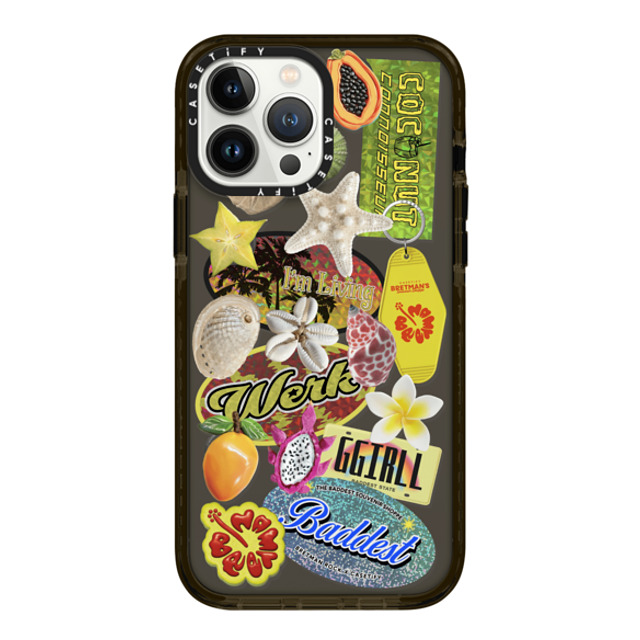 CASETiFY iPhone 13 Pro Max ケース ブラック インパクトケース Baddest Souvenir Shoppe Collector's Phone Case bretman rock Mother's Day CASETiFY iPhone 13 Pro Max ケース ブラック インパクトケース Baddest Souvenir Shoppe Collector's Phone Case bretman rock Mother's Day