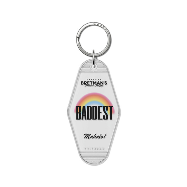 CASETiFY キーチェーンタグ フロスト キーチェーン タグ Baddest License Keychain bretman rock Mother's Day CASETiFY キーチェーンタグ フロスト キーチェーン タグ Baddest License Keychain bretman rock Mother's Day