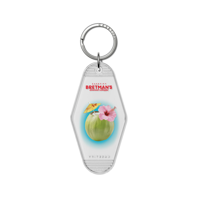 CASETiFY キーチェーンタグ フロスト キーチェーン タグ Bretman's Souvenir Shoppe Coconut Keychain bretman rock Father's Day CASETiFY キーチェーンタグ フロスト キーチェーン タグ Bretman's Souvenir Shoppe Coconut Keychain bretman rock Father's Day
