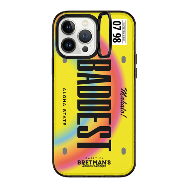 CASETiFY iPhone 13 Pro Max Case Black インパクトリングスタンドケース MagSafe対応 Baddest License Phone Case bretman rock Father's Day CASETiFY iPhone 13 Pro Max Case Black インパクトリングスタンドケース MagSafe対応 Baddest License Phone Case bretman rock Father's Day