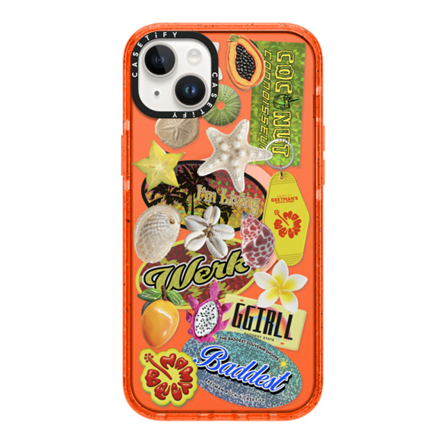 CASETiFY iPhone 14 Plus Case オレンジ Impact Case MagSafe Compatible Baddest Souvenir Shoppe Collector's Phone Case bretman rock Mother's Day CASETiFY iPhone 14 Plus Case オレンジ Impact Case MagSafe Compatible Baddest Souvenir Shoppe Collector's Phone Case bretman rock Mother's Day