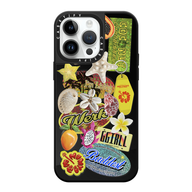 CASETiFY iPhone 14 Pro Max ケース Black on Black ミラーケース MagSafe対応 Baddest Souvenir Shoppe Collector's Phone Case bretman rock Back to School CASETiFY iPhone 14 Pro Max ケース Black on Black ミラーケース MagSafe対応 Baddest Souvenir Shoppe Collector's Phone Case bretman rock Back to School