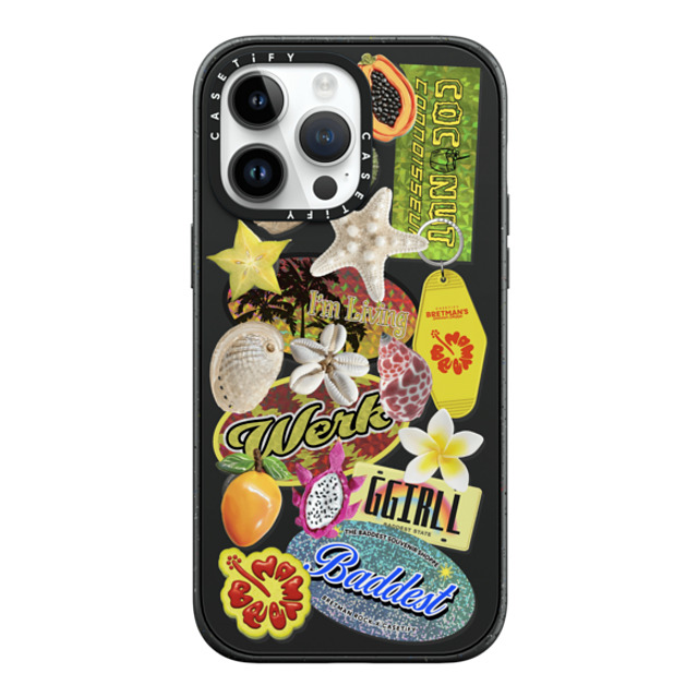 CASETiFY iPhone 14 Pro Max Case マットブラック Impact Case MagSafe Compatible Baddest Souvenir Shoppe Collector's Phone Case bretman rock Mother's Day CASETiFY iPhone 14 Pro Max Case マットブラック Impact Case MagSafe Compatible Baddest Souvenir Shoppe Collector's Phone Case bretman rock Mother's Day